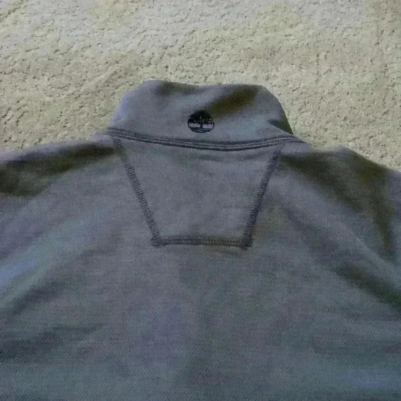 TIMBERLAND MEN'S FLEECE QUARTER ZIP PULLOVER‎ SIZE LARGE - Picture 11 of 12